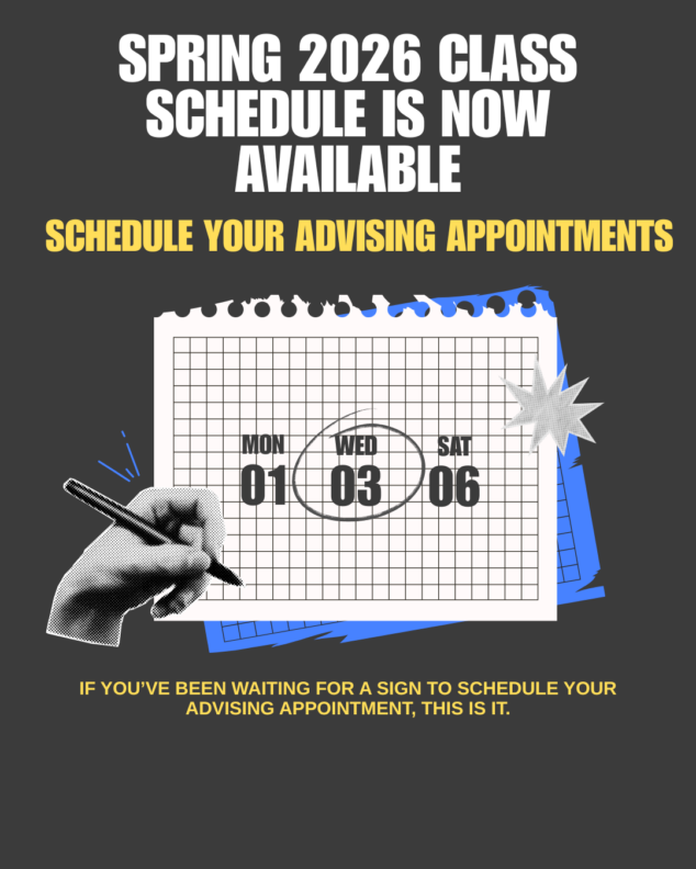Connect. Plan. Succeed. With advising. Schedule Your Appointment Today!